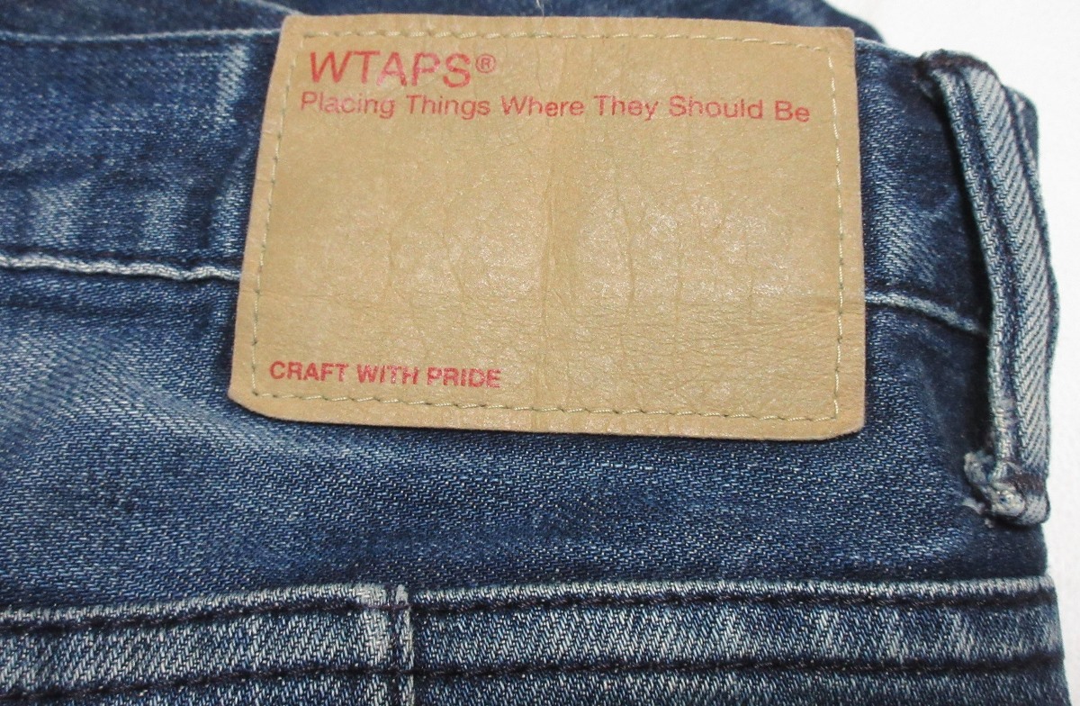 ダブルタップス WTAPS BLUES.VERY SKINNY.TRASH デニムパンツ ジーンズ LIFIST 132GWDT-PTM05の画像6