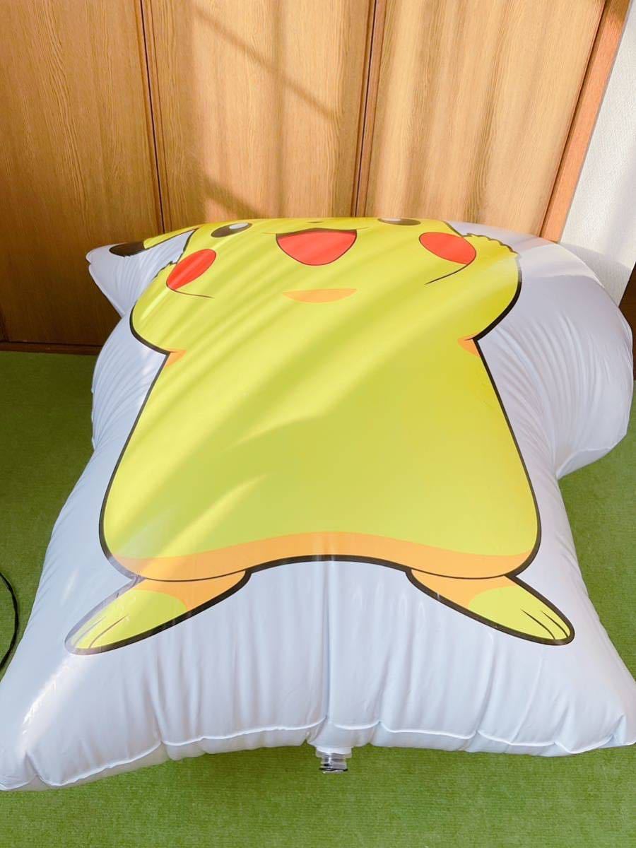 ★ポケモン ピカチュウ 空気ビニール風船 空ビ パンチングバルーン ビニール人形 inflatable pokemon Pikachu pool toys balloon _画像5