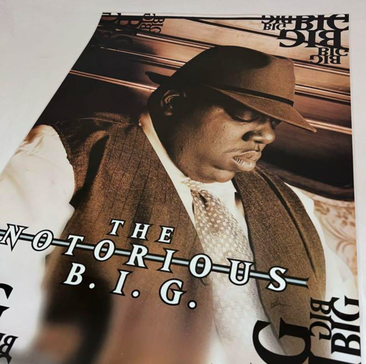 The Notorious B.I.G.【90s】ビンテージ ポスター ビギー ラップ ヒップホップ ギャング BAD BOY BROOKLYN NYC 2PAC snoop dogg 舐達麻