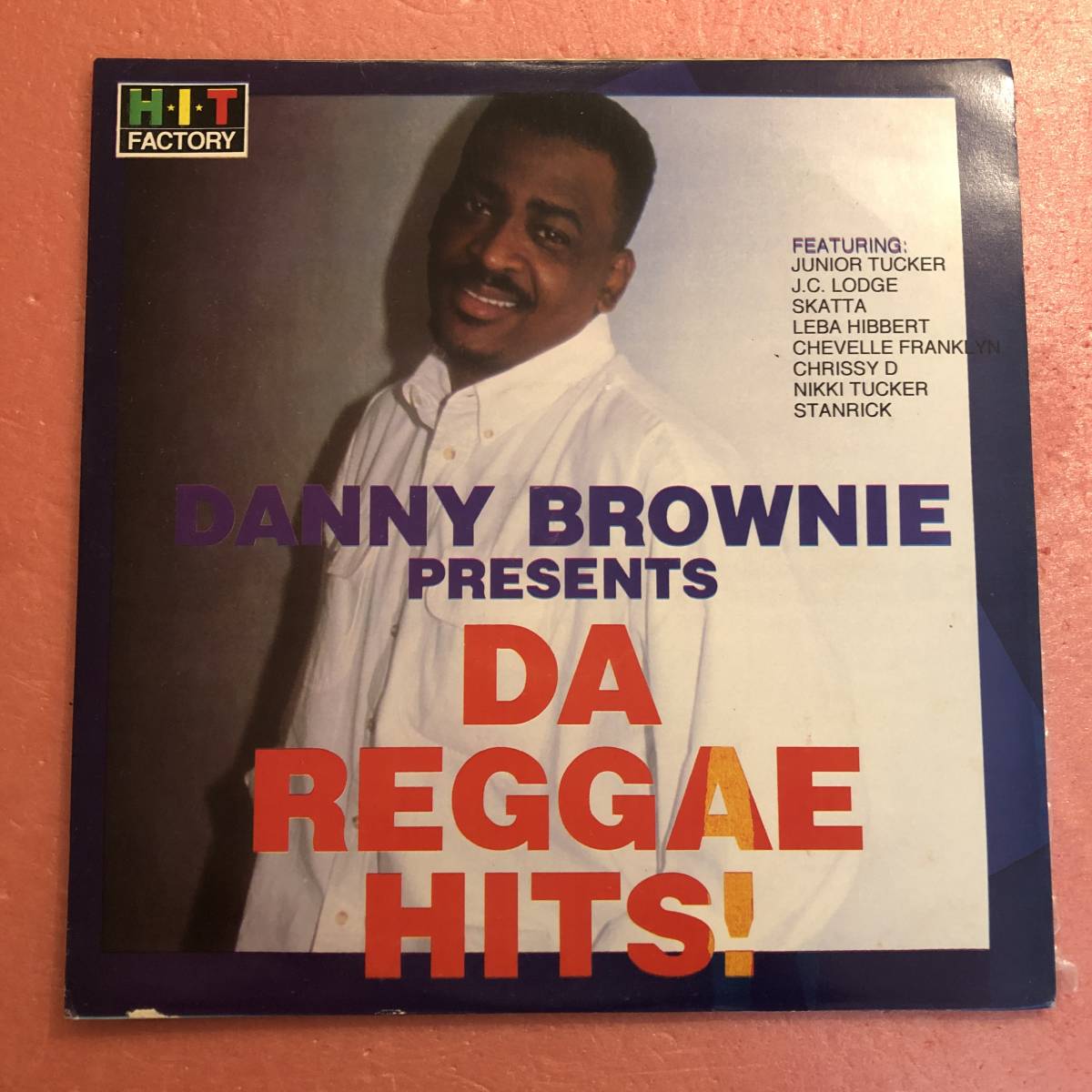 LP V.A. Danny Browne Presents Da Reggae Hits ! ダニー ブラウニー Junior Tucker Skatta Nicola Tucker Chevelle Franklyn Crissy D_画像1