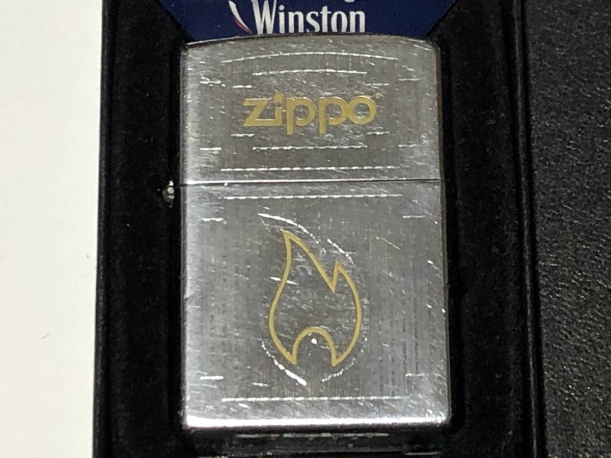 ZIPPO ジッポー ファイヤーロゴ 2007年製 　FIRE 炎 ビンテージ アメリカ 喫煙具 タバコ MADE IN USA_画像2