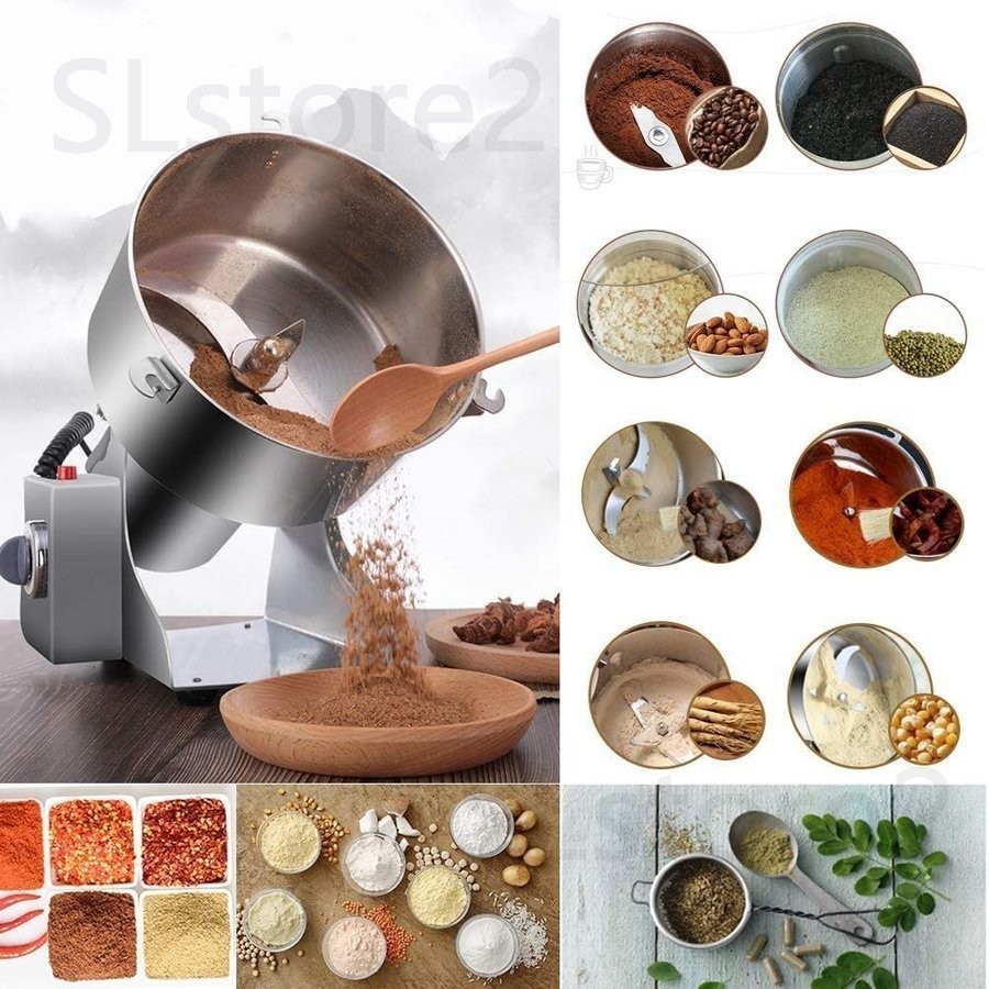  made flour machine home use business use electric made flour machine high speed Mill compact crushing machine 700g small size electric Mill spice . thing crushing machine rice flour wheat raw medicine spice flour 
