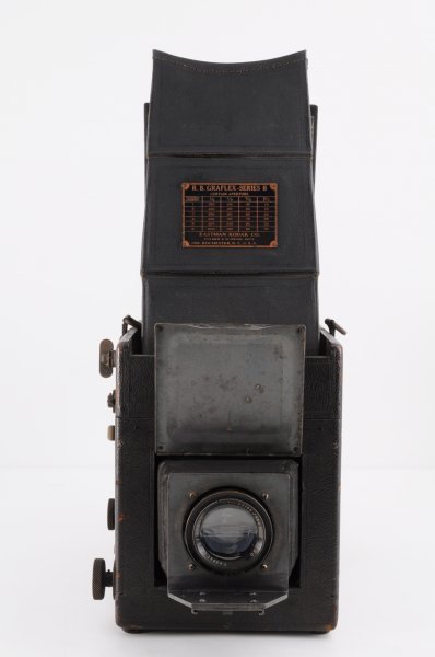 希少 当時物 GRAFLEX グラフレックス R.B.Series B Carl Zeiss カールツァイス Jena Tessar 15cm F4.5 蛇腹 フィルム カメラ レンズ S-433_画像4