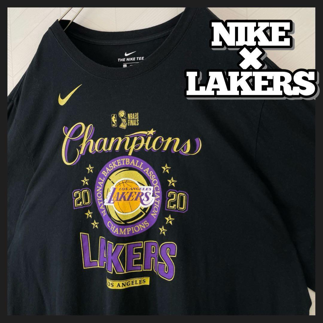 完売品 NIKE NBA レイカーズ ロンT オーバーサイズ XXL Tシャツ