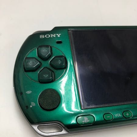 1円〜 動作確認済み 初期化済み ソニー PSP 3000 本体 スピリティッドグリーン_画像6