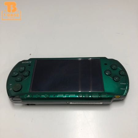 1円〜 動作確認済み 初期化済み ソニー PSP 3000 本体 スピリティッドグリーン_画像1