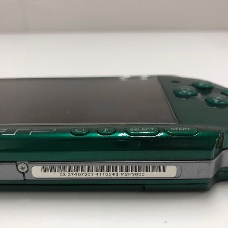 1円〜 動作確認済み 初期化済み ソニー PSP 3000 本体 スピリティッドグリーン_画像4