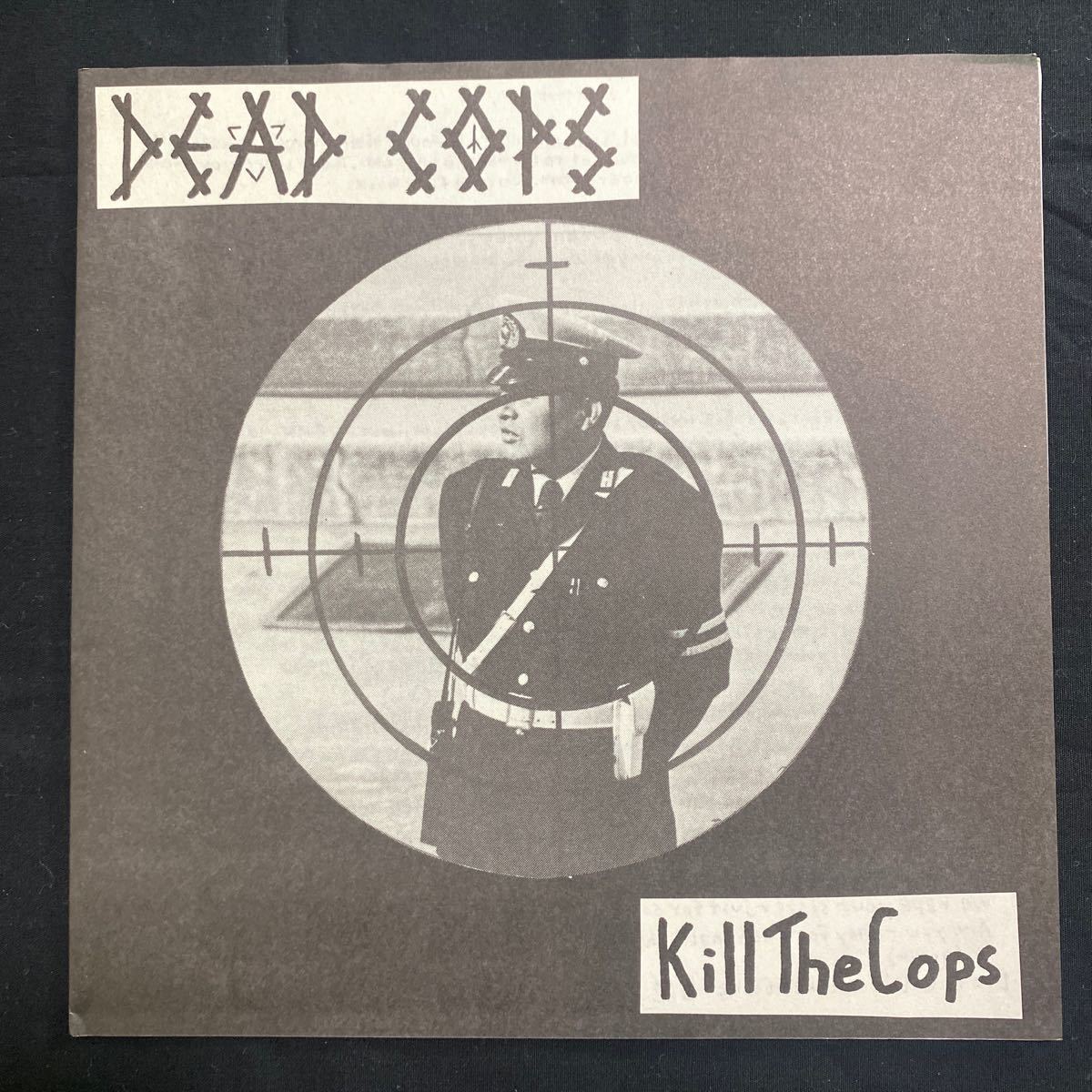 【美品】DEAD COPS 「Kill The Cops」 ADK-12S 1984年 国内盤 ソノシート レコード_画像1