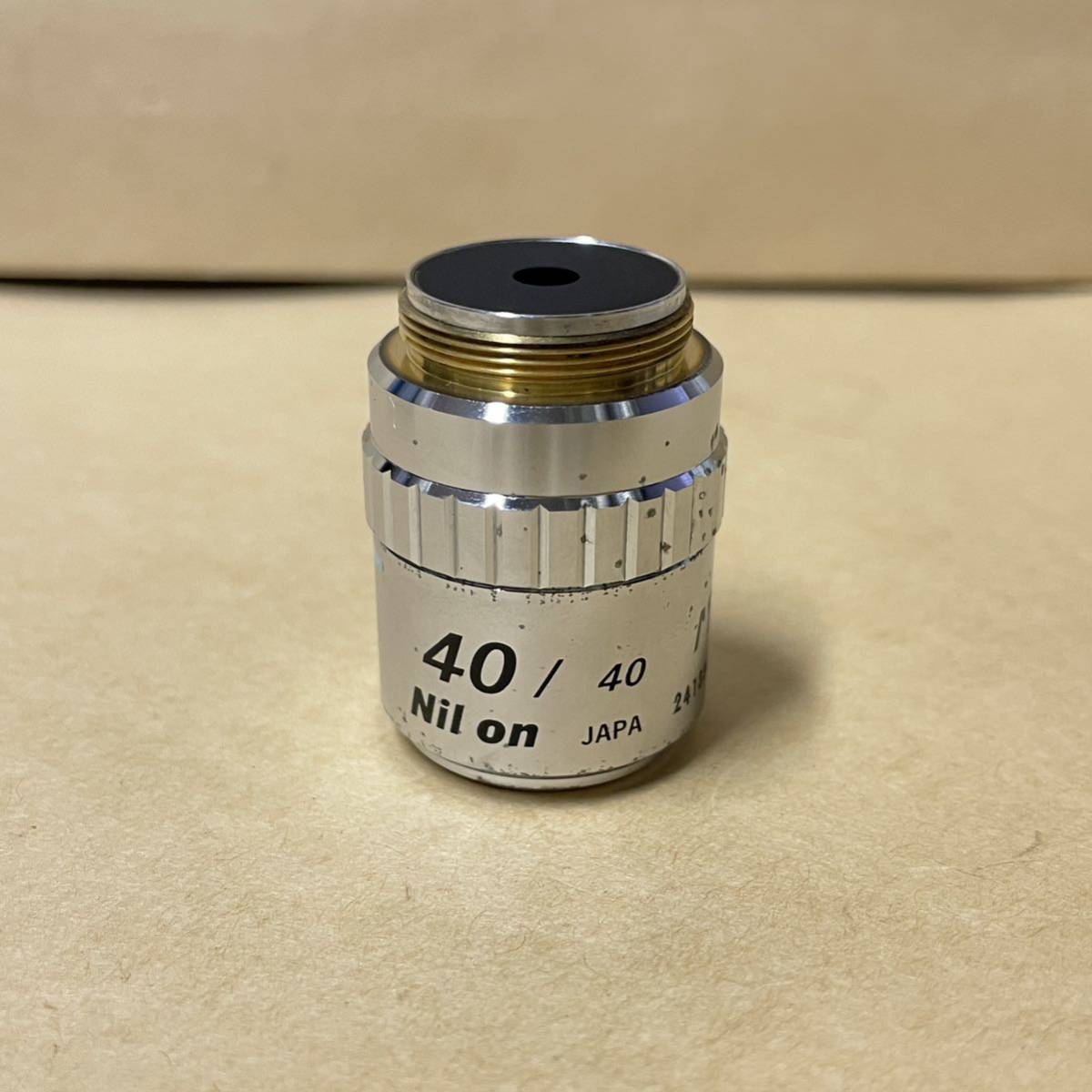 中古品/傷汚れあり】Nikon ニコン 対物レンズ MPlan 40x 0.40 中古品/傷汚れあり】Nikon ニコン 対物レンズ MPlan 40x 0.40