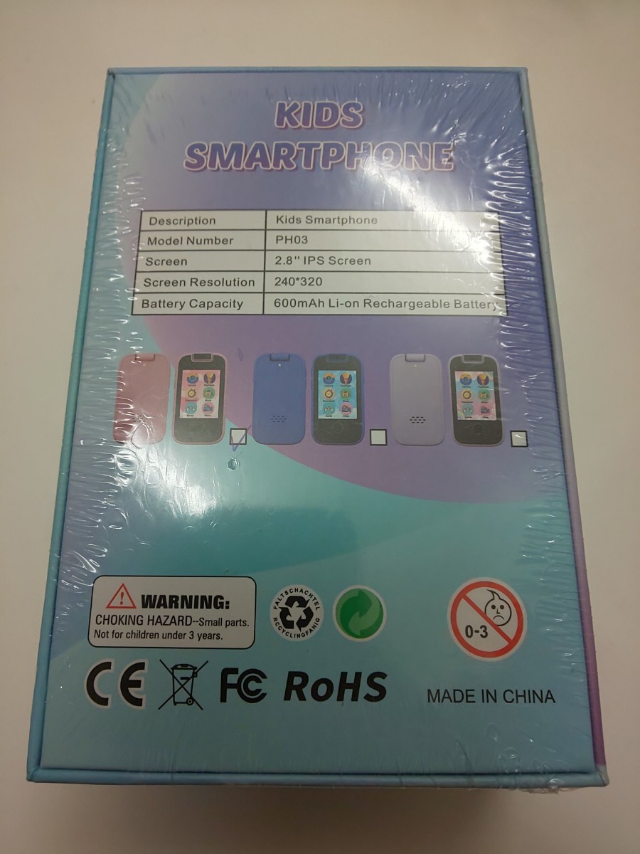 PTHTECHUS Kids smart phone * pink *KIDS SMARTPHONE PH03 2.8 -inch * unopened goods * prompt decision *