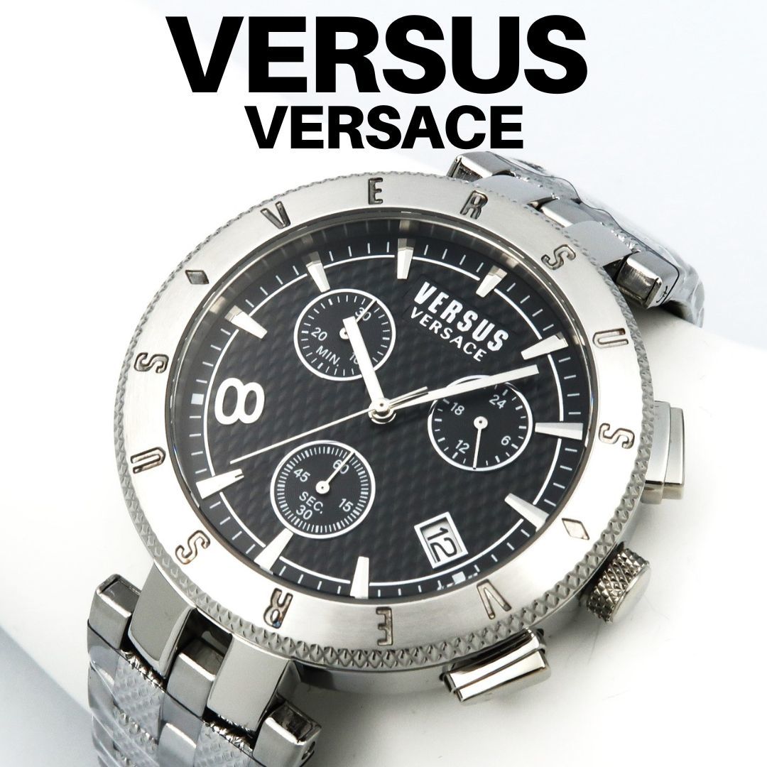 お気に入り VERSUS VERSACE ヴェルサーチ 腕時計 シルバー VSP763118