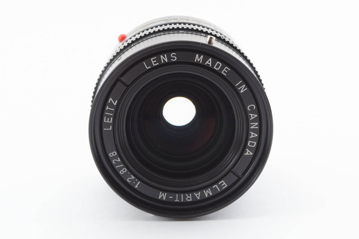 完動良品 ライカ LEICA LEITZ ELMARIT-M 28mm f2.8 CANADA 第３世代_画像4