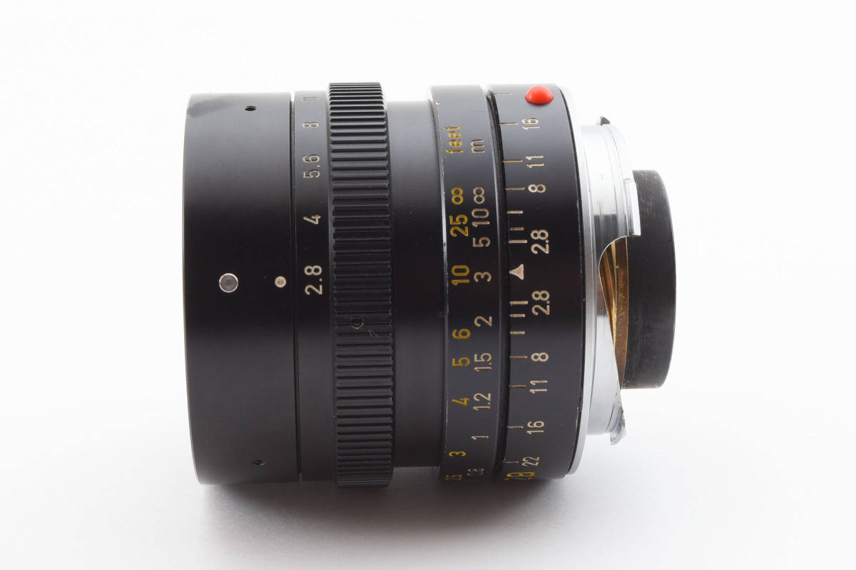 完動良品 ライカ LEICA LEITZ ELMARIT-M 28mm f2.8 CANADA 第３世代_画像7