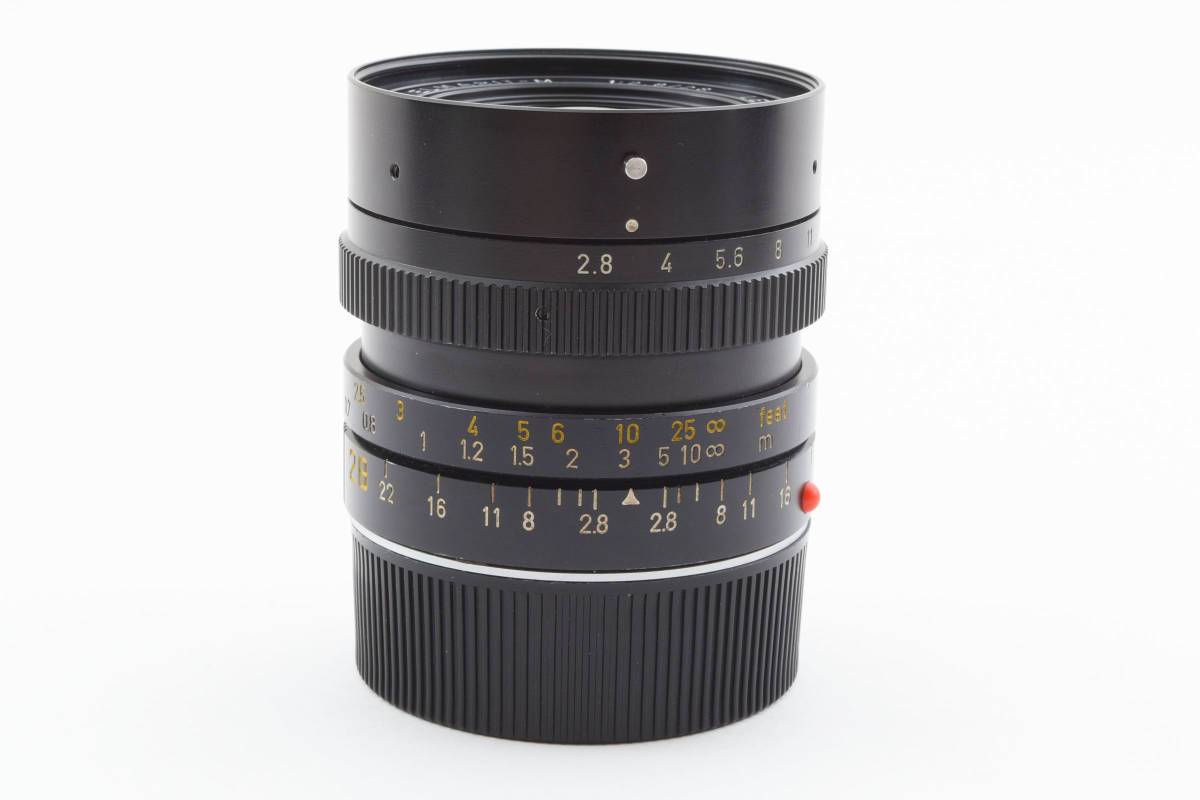 完動良品 ライカ LEICA LEITZ ELMARIT-M 28mm f2.8 CANADA 第３世代_画像9