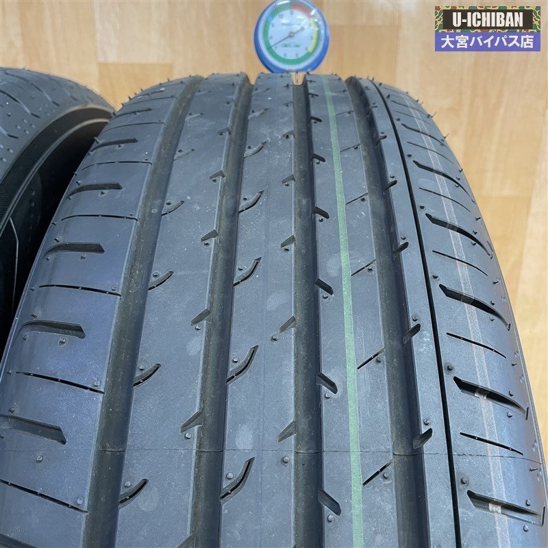 新車外し サマータイヤ 4本セット ほぼ10分山 ヨコハマ アドバンV03 225/60R18 100H 40アルファード レクサスNX RAV4 ハリアー等 004_画像10