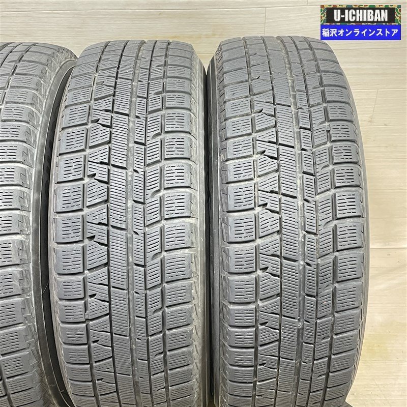 ヤリスクロス カムリ 等 レオニス ナヴィア01 6.5-16+40 5H114.3 ヨコハマ IG50+ 205/65R16 16インチ スタッドレス 4本セット 009k_画像9