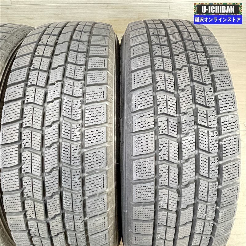 ヤリスクロス 等 ILLUGA TIG 6.5-16+47 5H114.3 2020年製 グッドイヤー アイスナビ 7 205/65R16 16インチ スタッドレス 4本セット 009_画像9