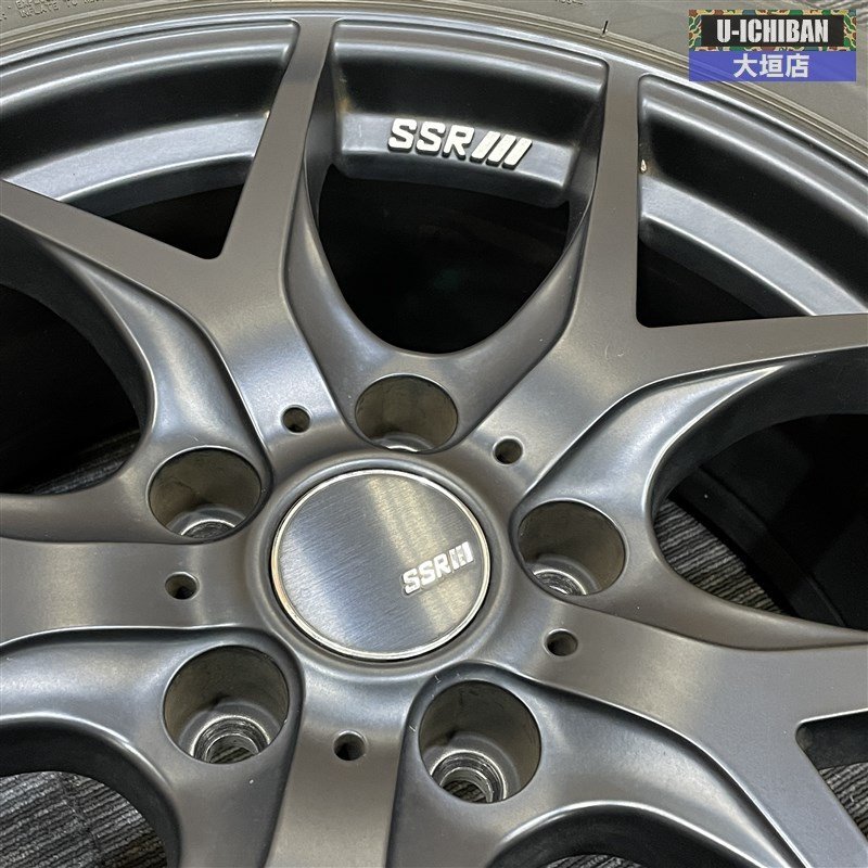 SSR GTV03 18インチ×7.5 +48 5H 114.3 ブリヂストン デューラー H/P スポーツ 225/55R18 SK系フォレスター等に ◎002_画像3