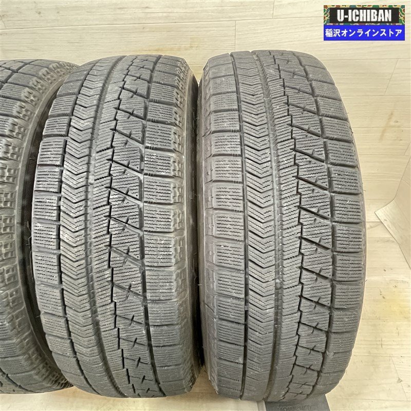 プリウス 等 TOPRUN 6-15+45 5H100 ブリヂストン VRX 195/65R15 15インチ スタッドレス 4本セット 009k_画像8