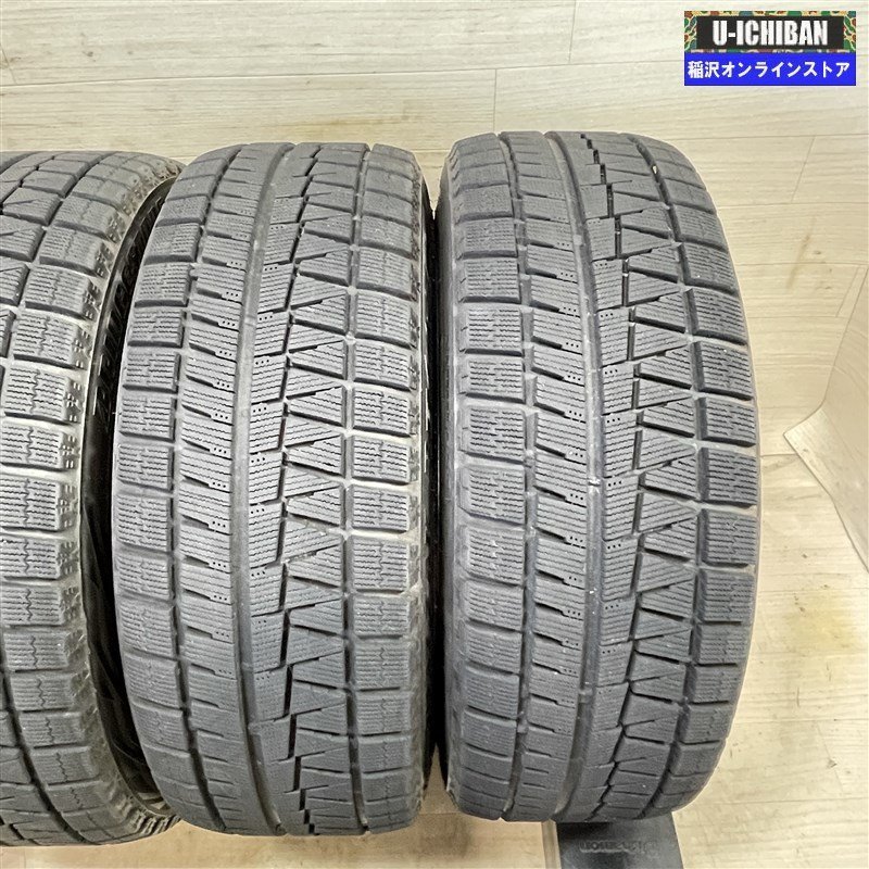 スバル レヴォーグ　純正 7.5-18+55 5H114.3 ブリヂストン レボGZ 225/45R18 18インチ スタッドレス 4本セット 009_画像9