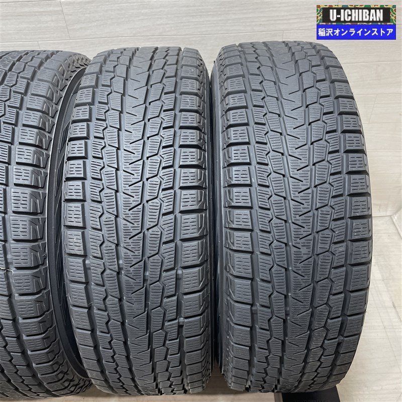 CX-5 CX-8 等 ユーロスピード 7-17+50 5H114.3 ヨコハマ アイスガードG075 225/65R17 17インチ スタッドレス 4本セット 009kの画像9