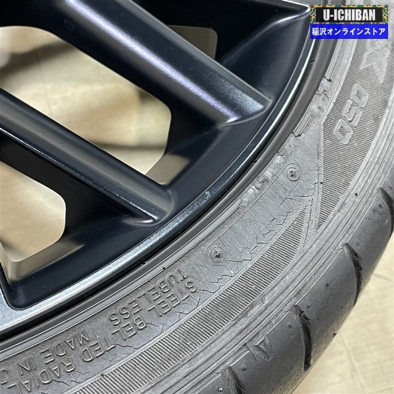 レクサス RC 純正ホイール 8-19+45 9-19+60 5H114.3 ダンロップ SP MAXX 050 235/40R19 265/35R19 19インチ 4本セット 009k_画像6