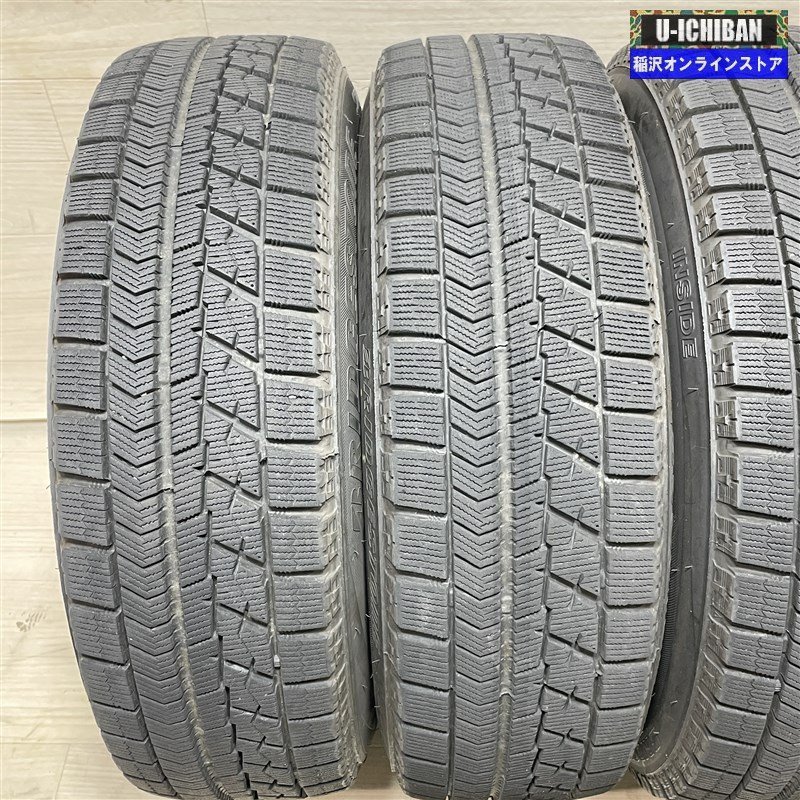 ヤリス アクア スイフト スペイド 等 FEID 5.5-14+45 4H100 ブリヂストン VRX 175/70R14 14インチ スタッドレス 4本セット 009_画像8