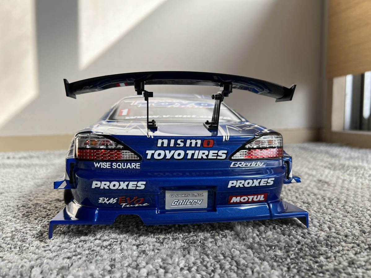1/10 TOYO シルビア S15 川畑真人 ボディ 塗装済み 未走行 1/10 TOYO シルビア S15 川畑真人 ボディ 塗装済み 未走行