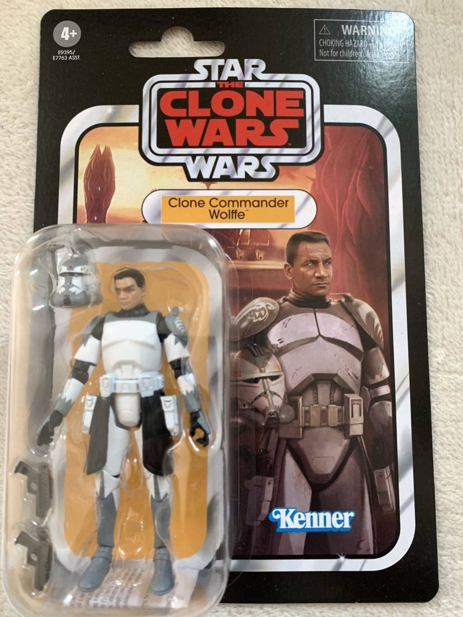 Star Wars Vintage Collection スターウォーズ ヴィンテージコレクション 3.75インチ未開封品Clone Commander Wolffe クローンコマンダーの画像1