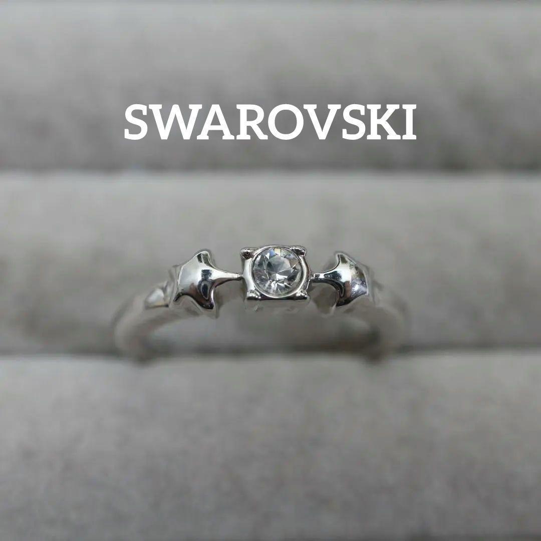 【匿名配送】SWAROVSKI スワロフスキー リング 指輪 10号 ストーンの画像1
