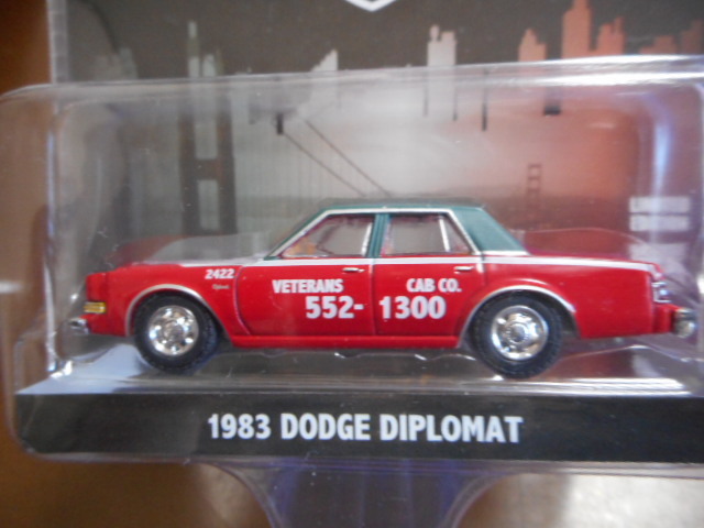 ★★1/64 グリーンライト ダッジ ディプロマット 1983 ベテランズキャブ タクシー Greenlight Dodge Diplomat Cab★★の画像2