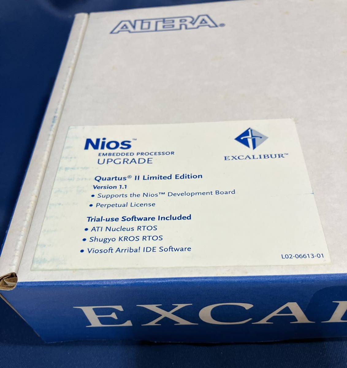 Nios EXCALIBUR Quarus Ⅱ Limited Edition EMBEDDED PROCESSOR