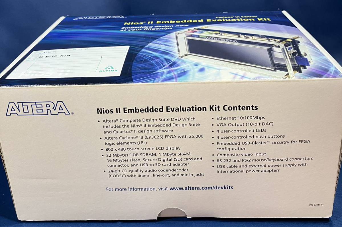 ALTERA Nios Ⅱ Embedded Evaluation Kit Cyclone Ⅲ Edition_画像6