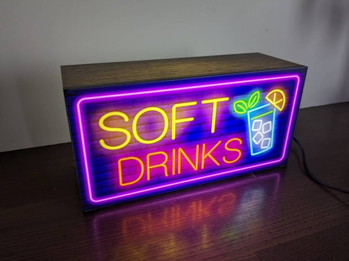  soft drink Cola juice tea .. thing neon series light store home autograph lamp signboard ornament american miscellaneous goods LED lightning signboard illumination signboard 
