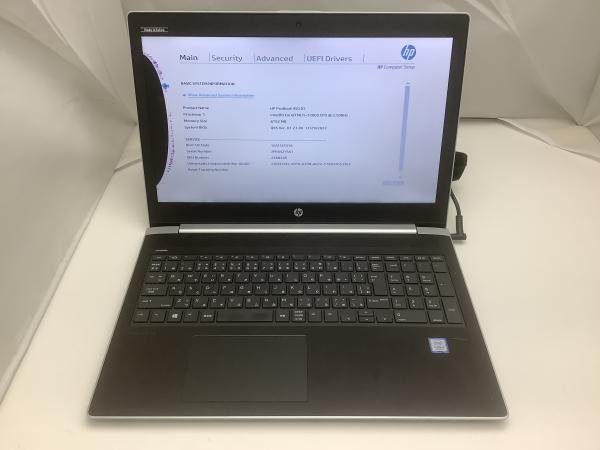 ジャンク!HP 2ZA82AV○Core i5 7200U 2.5G 8G 500G_画像1