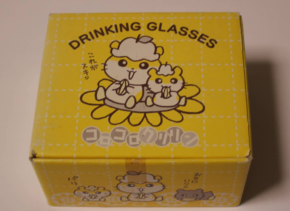 コロコロクリリン　グラス　ガラス　DRINKING GLASSES　サンリオ　Sanrio　日本製　_画像2