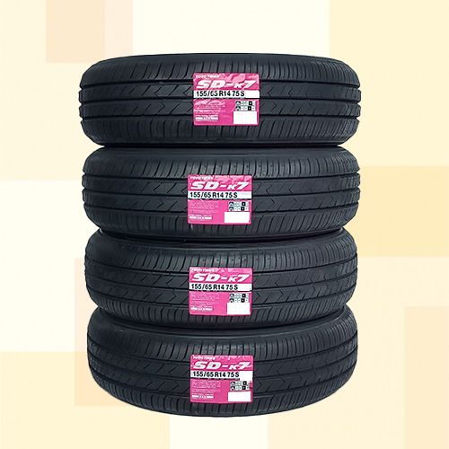 155/65R14 75S TOYO トーヨー SD-K7 SDK7 23年製 正規品 送料無料 4本税込 \19,200 より 2_画像1