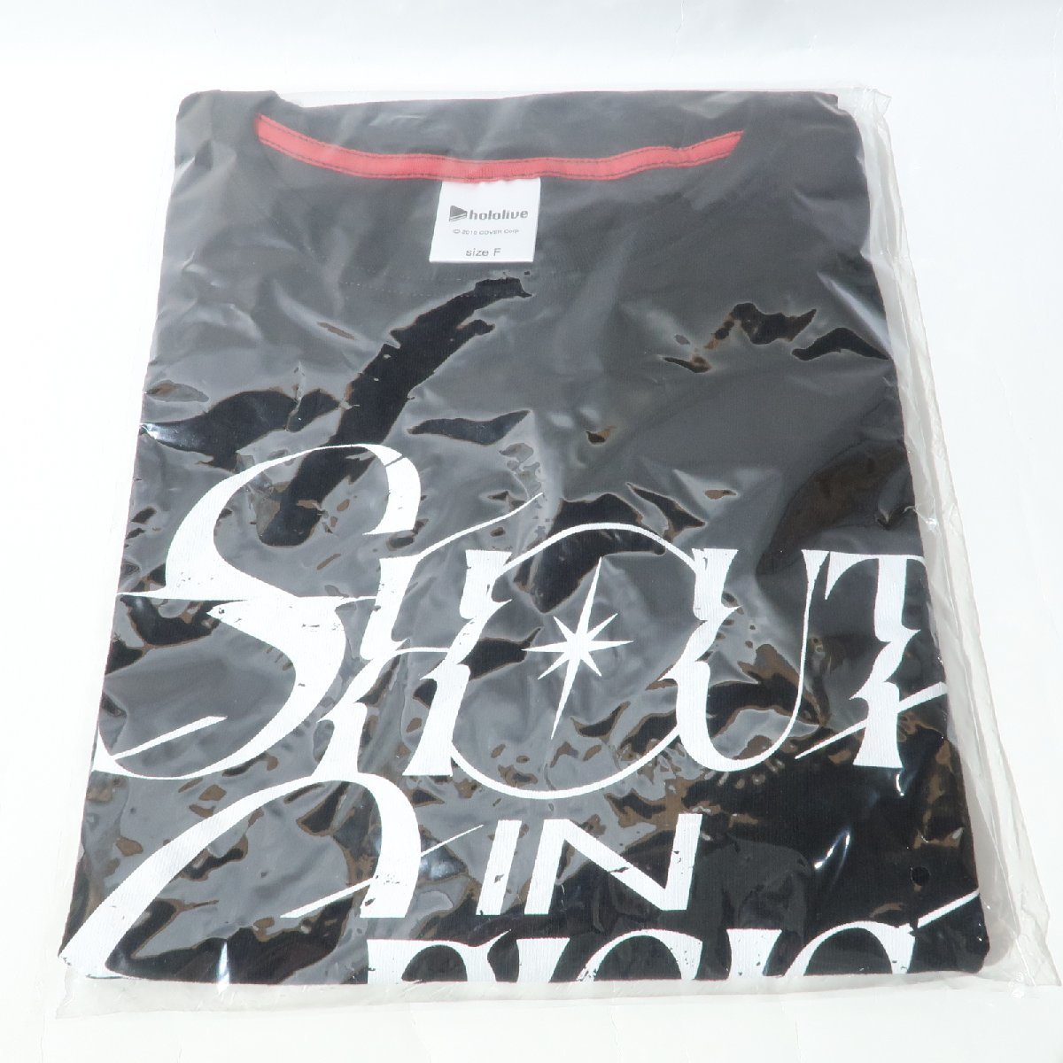 ホロライブ/VTuber 星街すいせい 2nd Solo Live ”Shout in Crisis” T-shirt Black(Tシャツ ブラック) 【未使用】