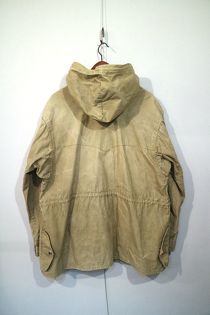 60's BULGARIAN MILITARY ANORAK PARKA ブルガリア軍/アノラックパーカー/スモック/カーキ/ビンテージの画像4