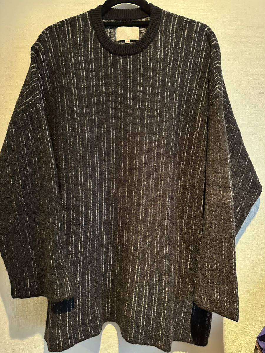 YOKO SAKAMOTO ヨーコサカモト Nomad Knit Big Sweater ニット ストライプ ビックシルエット