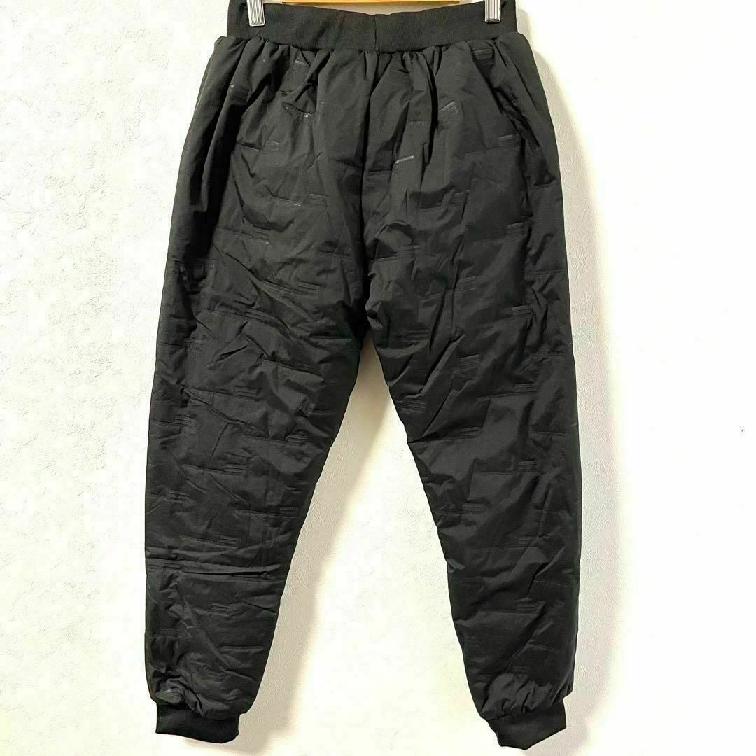 中綿パンツ あったか 極暖 保温 防寒 防風ズボン スリム 細身 ブラック XL_画像8
