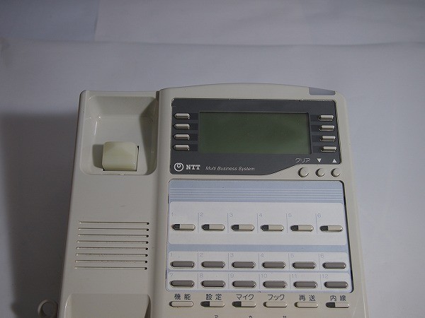 NTT製　MBS-6LTEL　バス用標準電話機　基本動作確認済み　中古品　[TM1533]_画像2