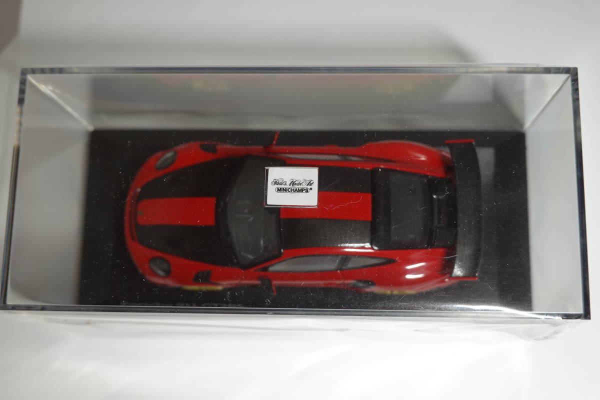 ☆レア500台限定未開封☆PMA 1/43 ポルシェPorsche 911(991.2) GT2RS Weissach Paket 2018　Red ☆231116_画像8