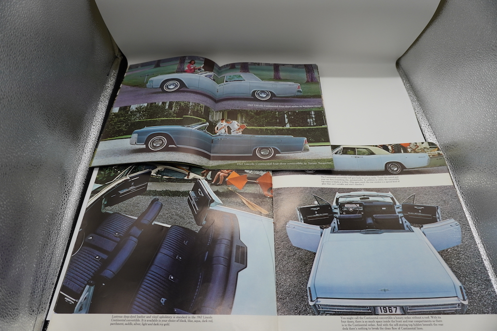 旧車カタログ　フォード(FORD)のリンカーン(LINCOLN)コンチネンタル(CONTINENTAL)のカタログです。 全て英語版_画像6