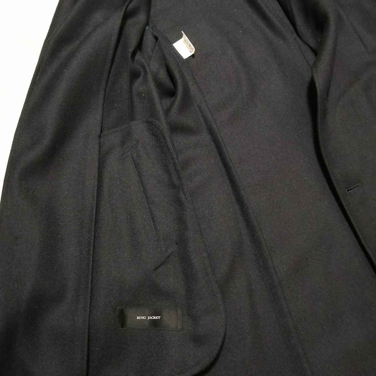 Ring Jacket カシミア混ウール 1枚仕立てチェスターコート Ring Jacket カシミア混ウール 1枚仕立てチェスターコート