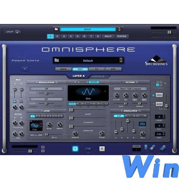 Spectrasonics Omnisphere 2 v2.8.5f Windows　永久版ダウンロード_画像1