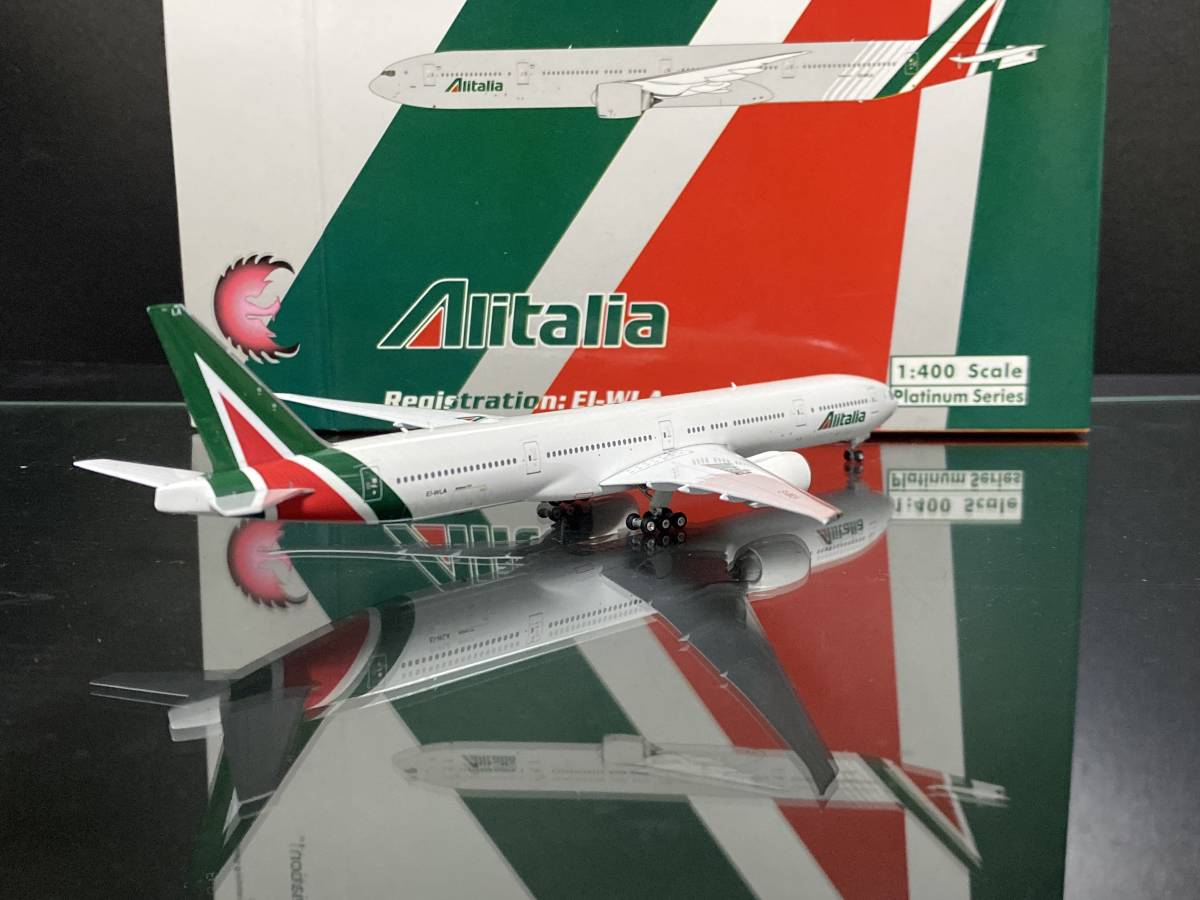 フェニックス 1/400 アリタリア 777-300ER EI-WLA Phoenix Alitalia_画像5