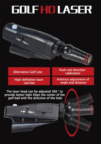 GPゴルフ パター ClassII レーザー照準器ゴルフ練習補助器具スイング平面補正器姿勢指示器レーザー赤線針携帯パター…_画像5