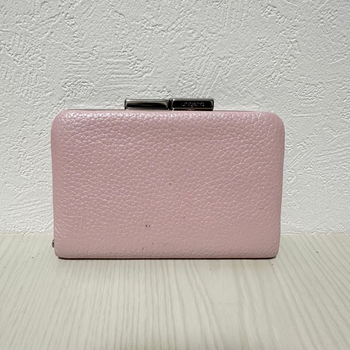 ウンガロ 未使用品 がま口 コインケース コンパクトウォレット ピンク 財布