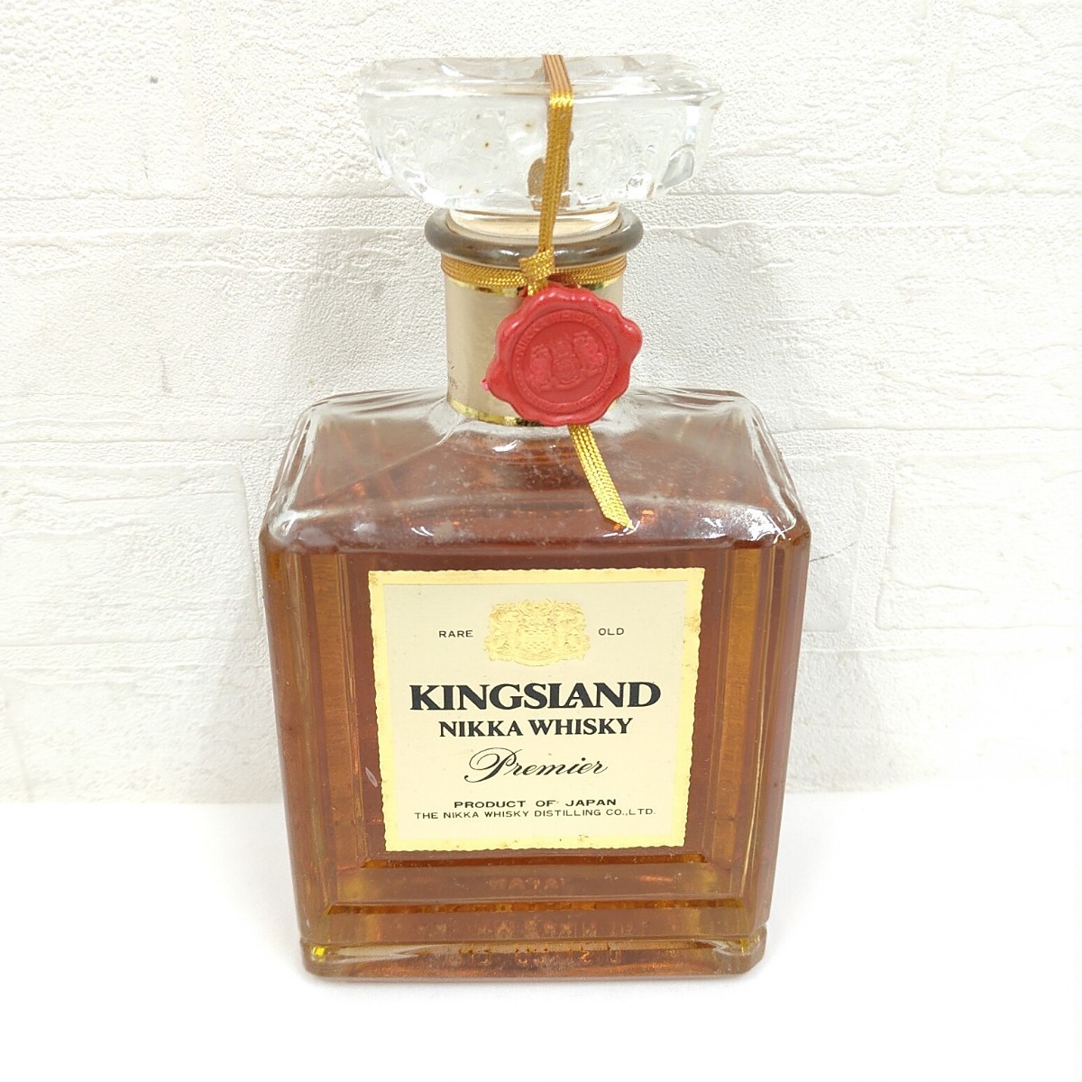 ★未開栓★ NIKKA WHISKY ニッカ KINGSLAND キングスランド 古酒 PREMIER ウイスキーモルトグレーン 750ml JAPAN プレミア SC_画像2